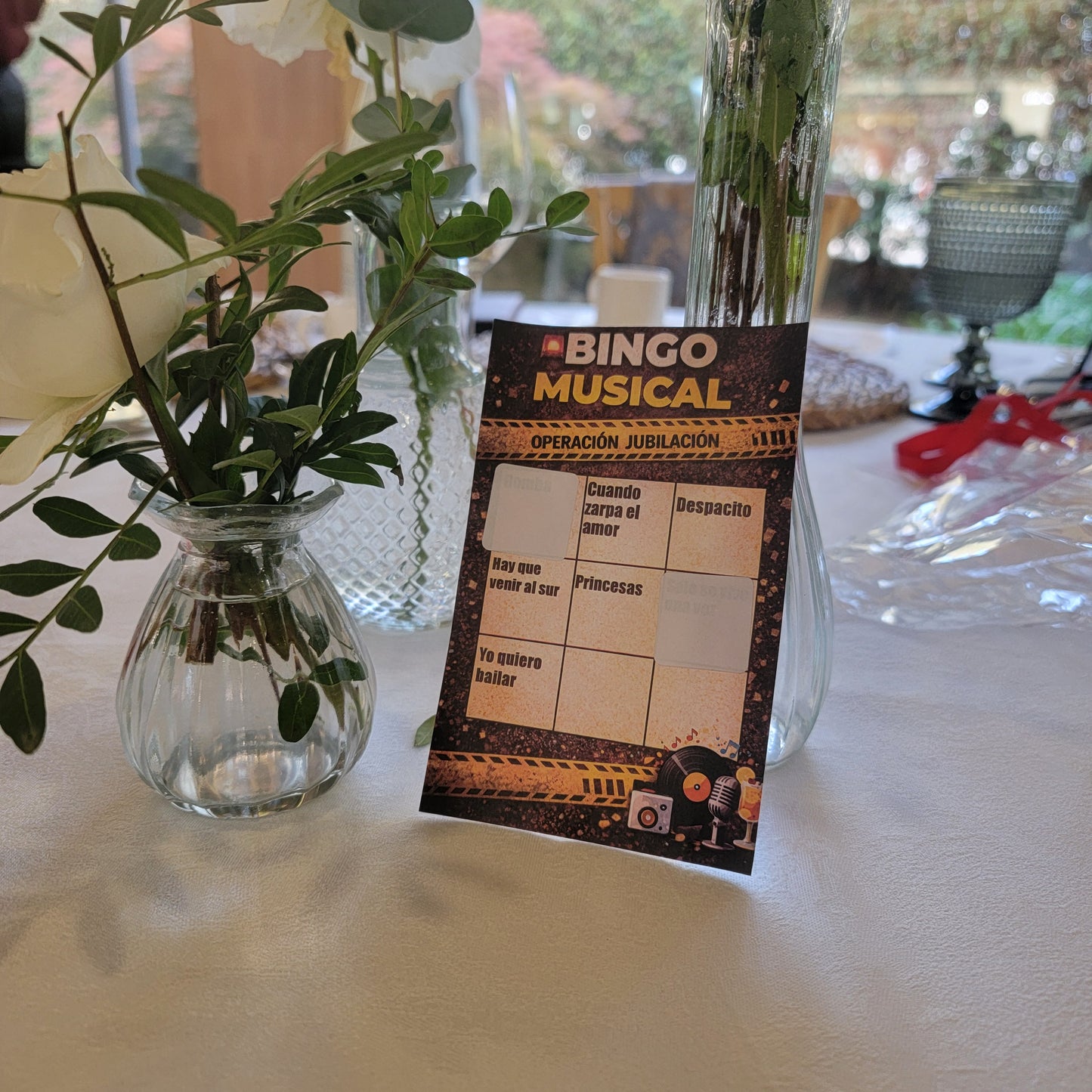 Bingo musical 100% personalizado