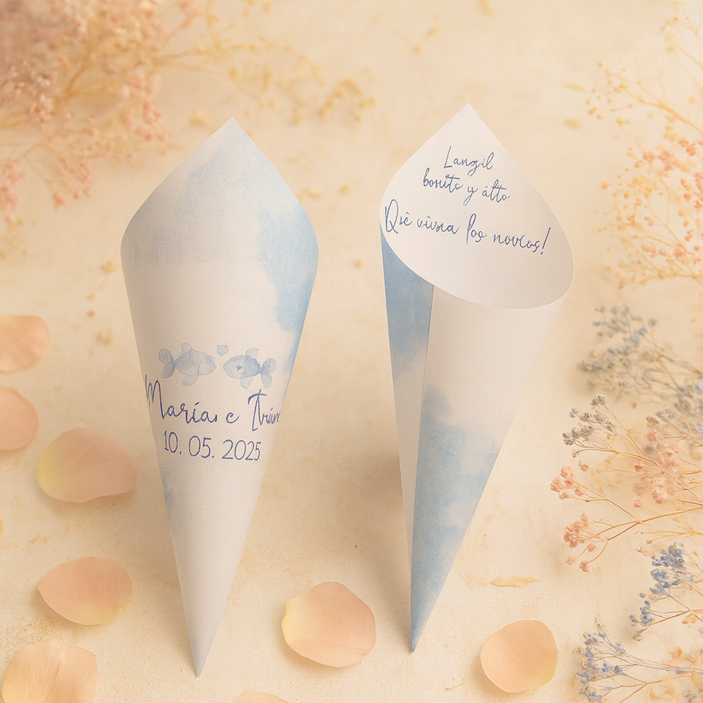 Cono de papel