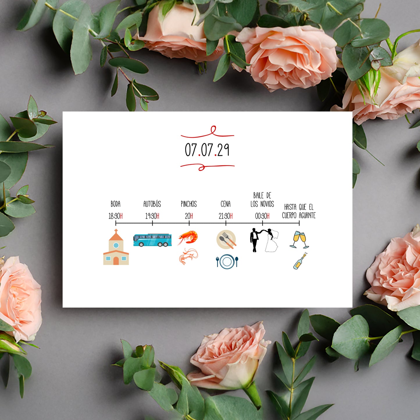 Invitación de Boda | Motera