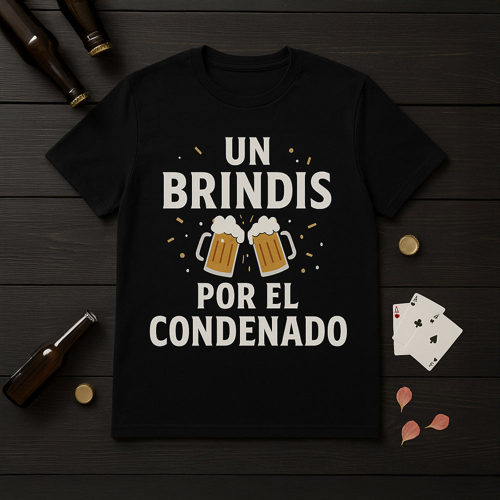Camiseta despedida Novio | Un Brindis