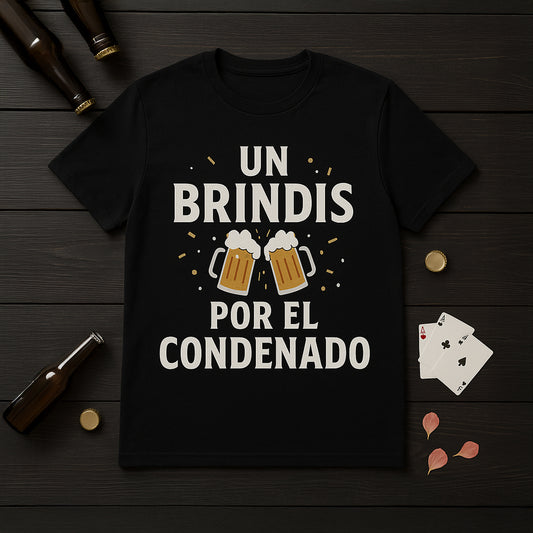 Camiseta despedida Novio | Un Brindis