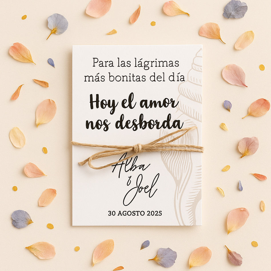 Lágrima de felicidad | El amor desborda