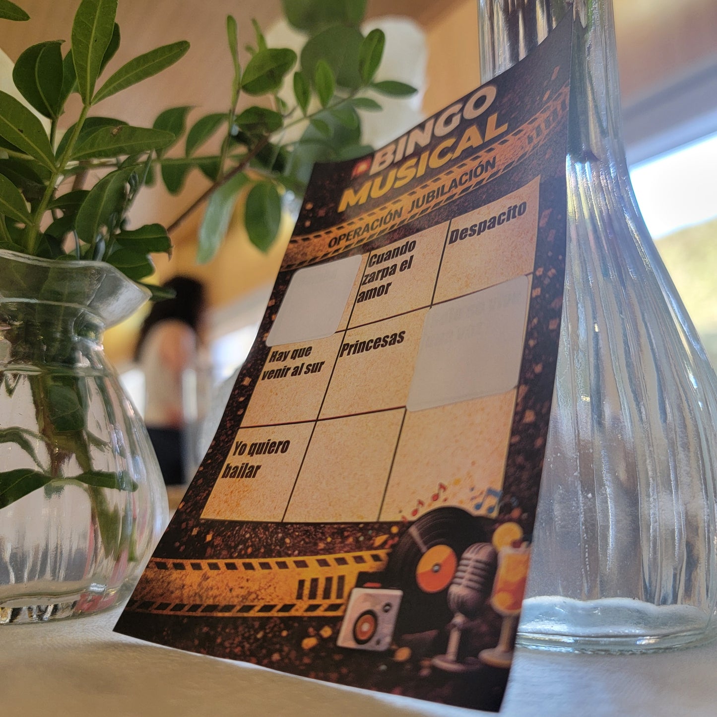 Bingo musical 100% personalizado