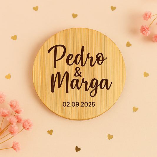 Abridor detalle boda