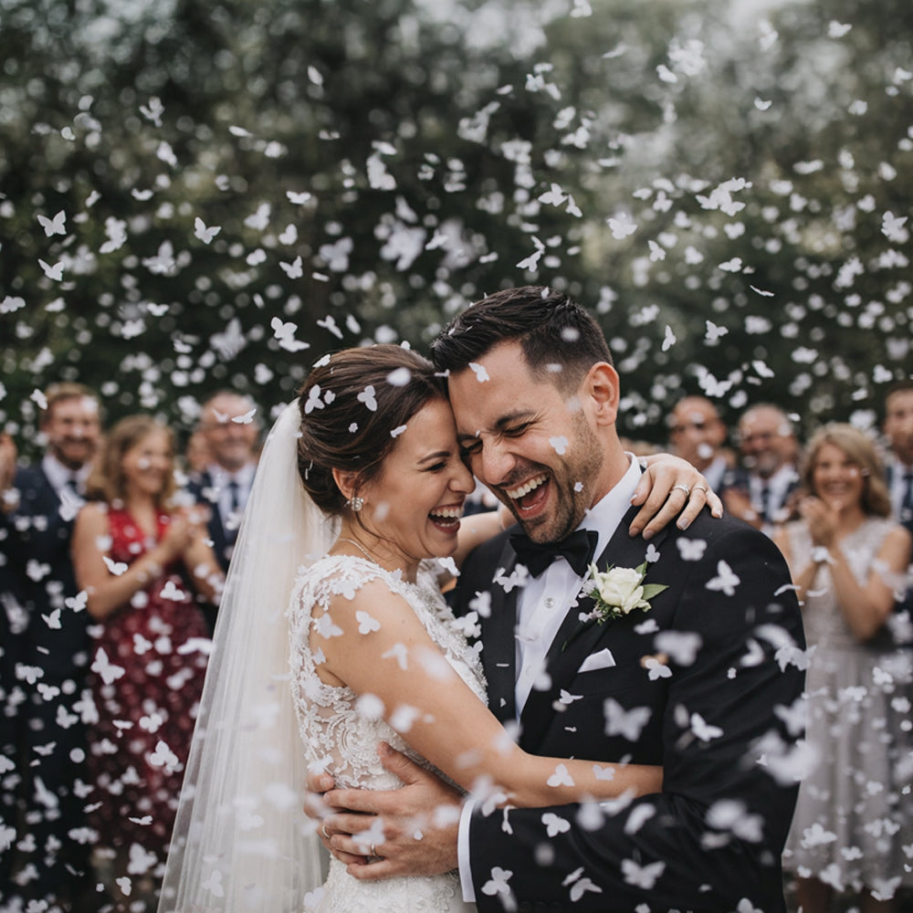 Cañon confeti mariposas