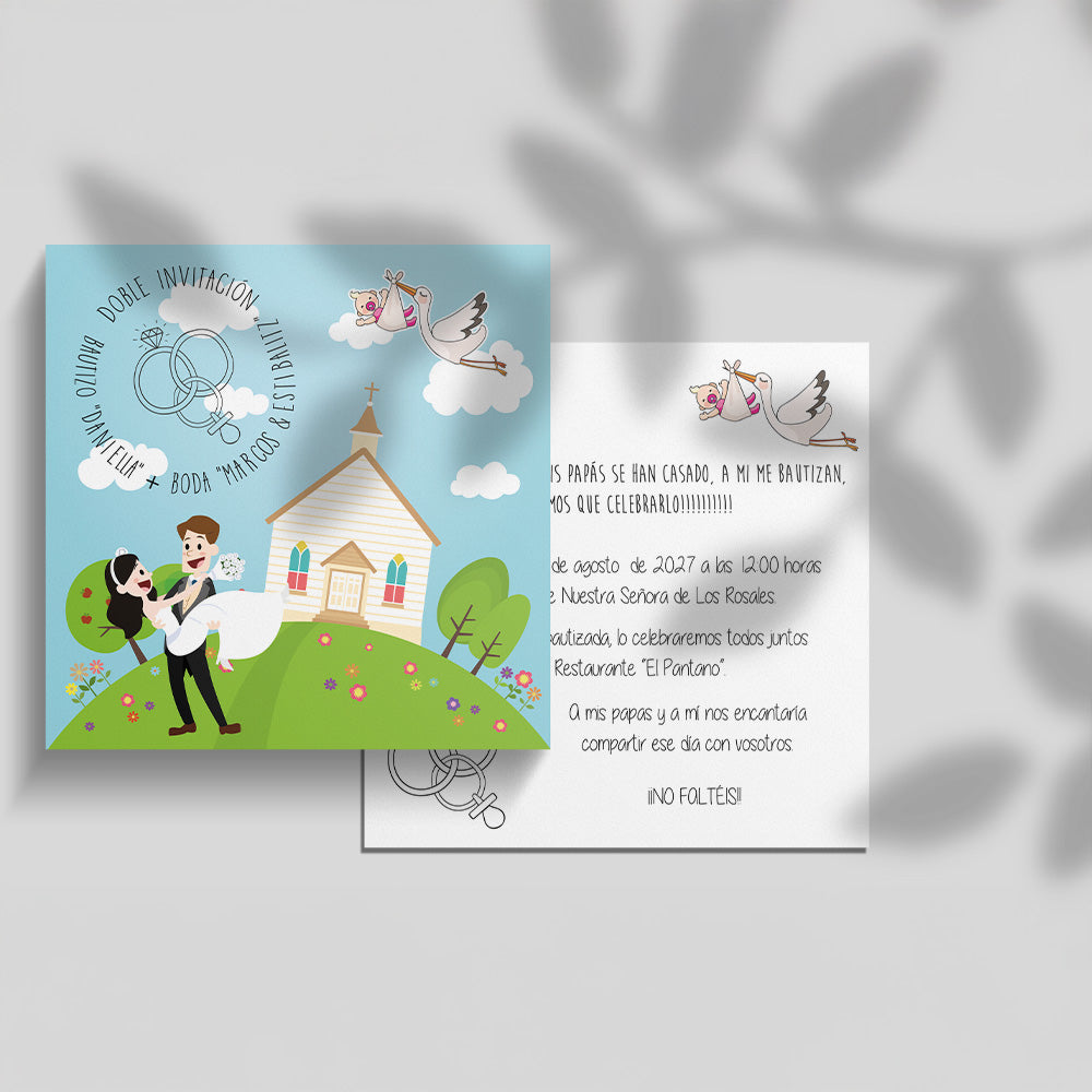 Invitación de Boda | Bautizo
