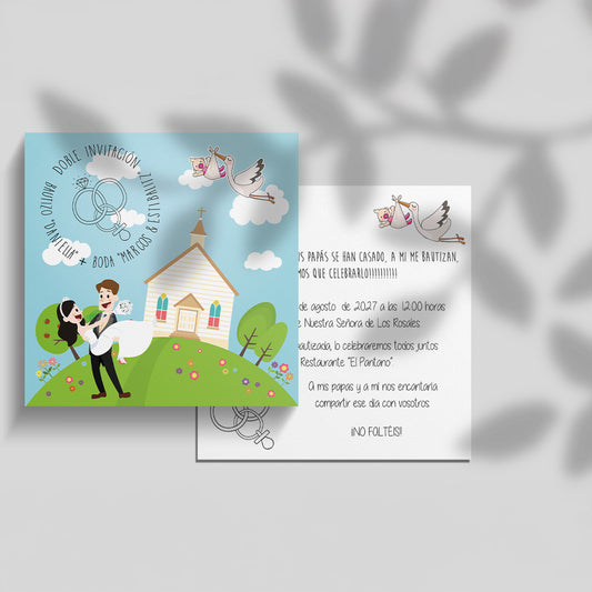 Invitación de Boda | Bautizo