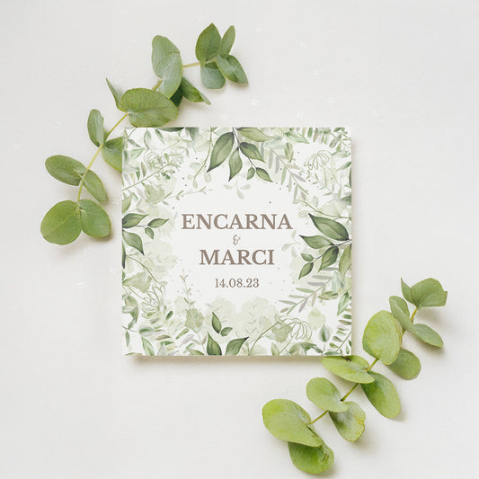 Invitación de Boda | Hojas