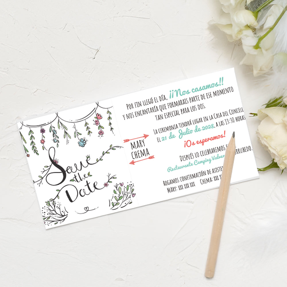 Invitación de Boda | Save the date