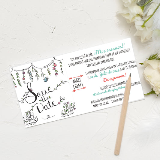 Invitación de Boda | Save the date