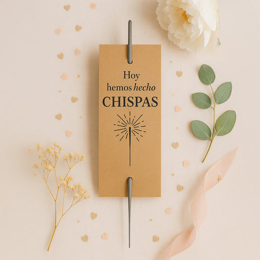 Bengala para Boda | Chispas