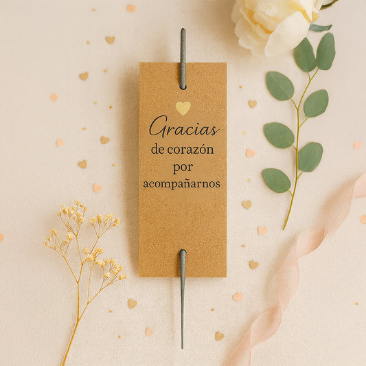 Bengala para Boda | Corazón