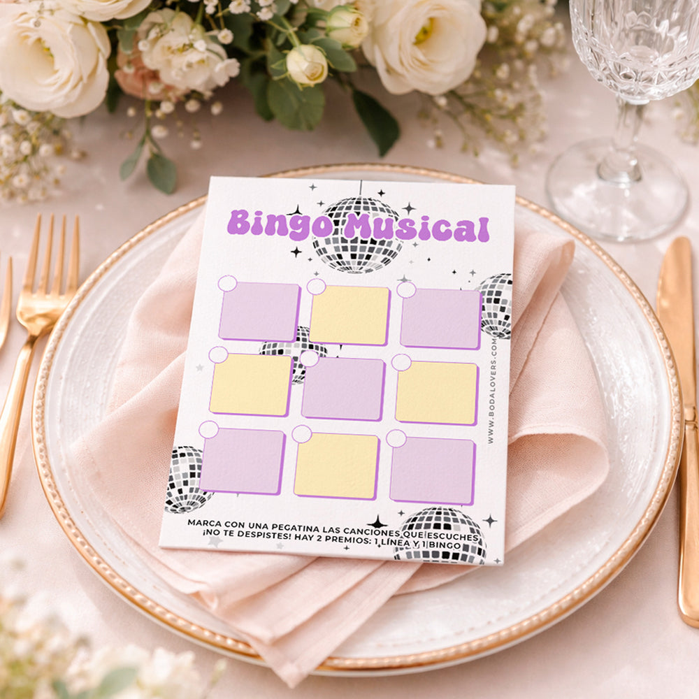 Bingo musical disco