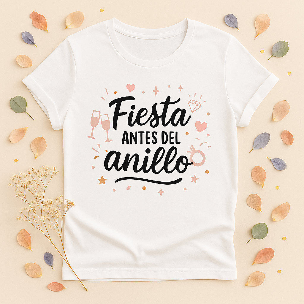 Camiseta despedida soltera | Anillo