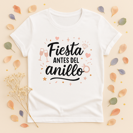 Camiseta despedida soltera | Anillo