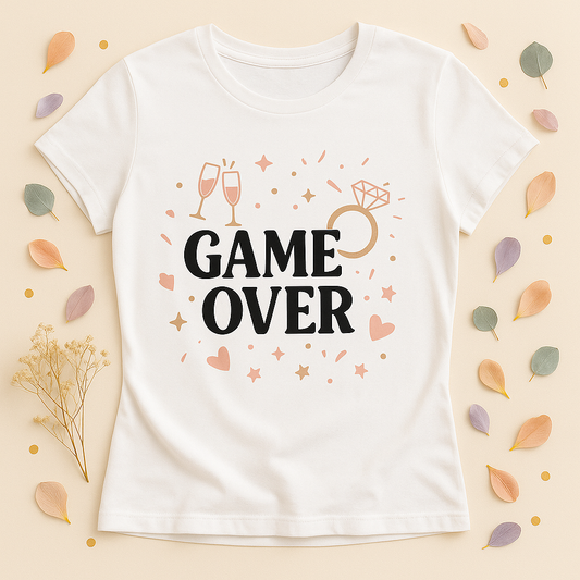 Camiseta despedida | Game Over