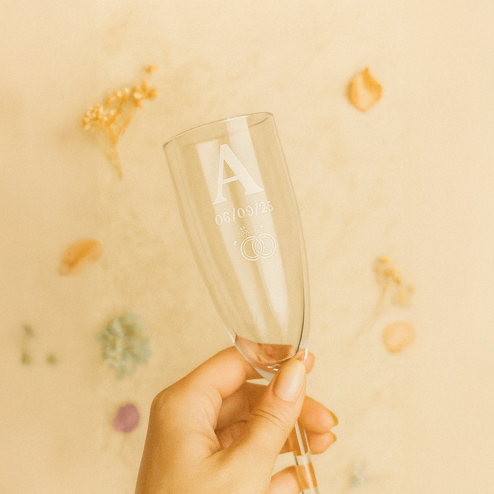 Copas brindis novios