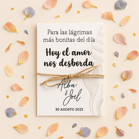 Lágrima de felicidad | El amor desborda