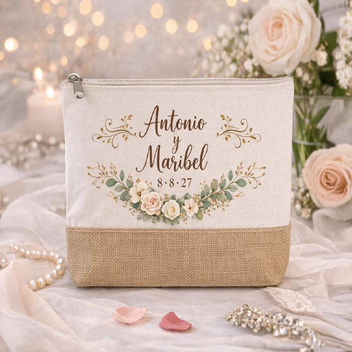 Neceser personalizado para boda