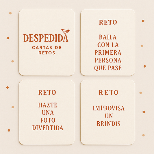 Reto despedida | Cartas