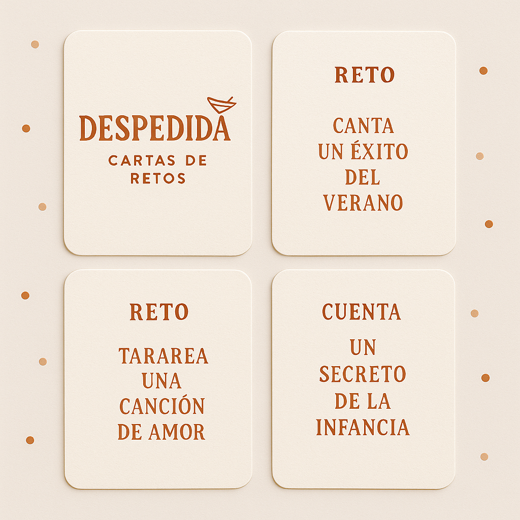 Reto despedida | Cartas
